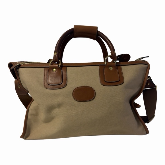 Ghurka Original Collection No. 200 Express II Leather /Twill Bag - Picture 2 of 15